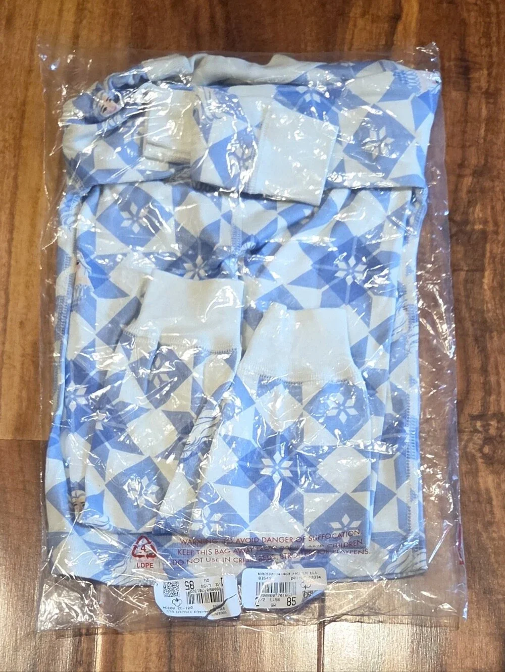 Hanna Andersson NWT 2T Elsa 2-piece Pajamas